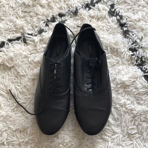 Forever21 Leather Oxford Flats